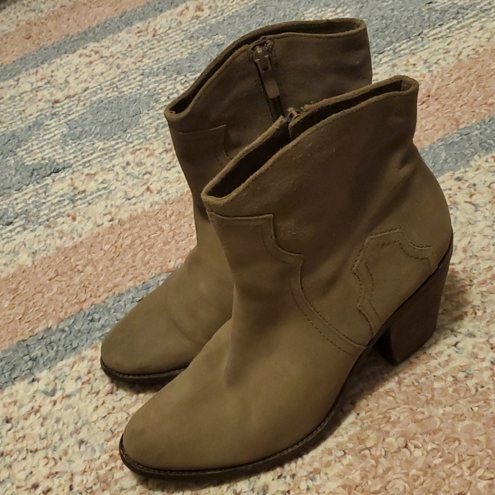 BCBGeneration Santina Suede Ankle Boots